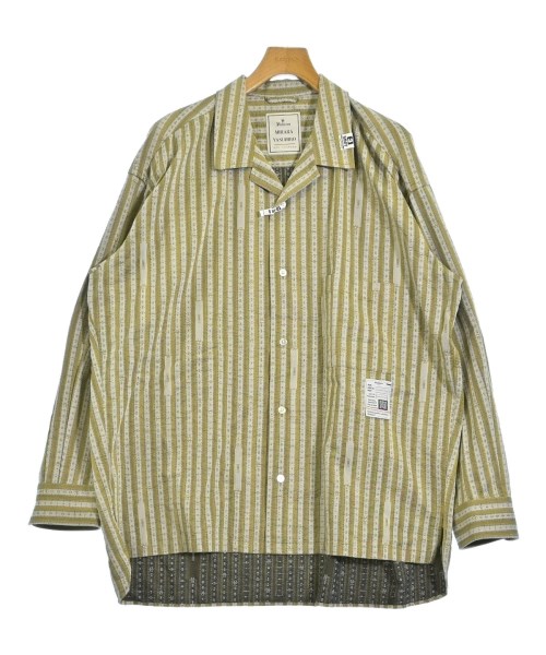 Maison MIHARA YASUHIRO(メゾンミハラヤスヒロ)カジュアルシャツ カーキ サイズ:46(M位)/2200700343041