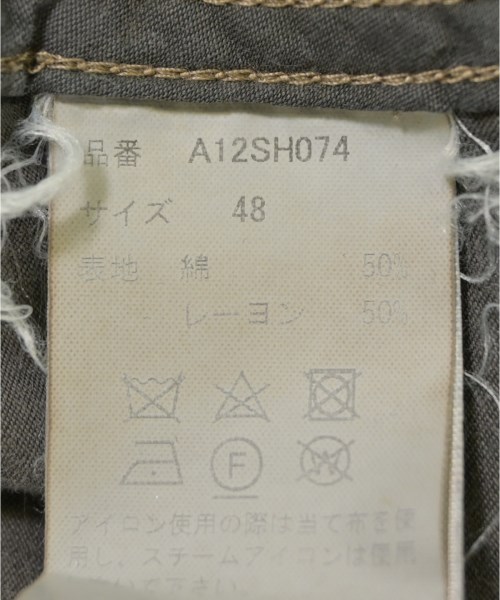 Maison MIHARA YASUHIRO（メゾンミハラヤスヒロ）カジュアルシャツ 茶 サイズ:48(L位) メンズ/2200704881020