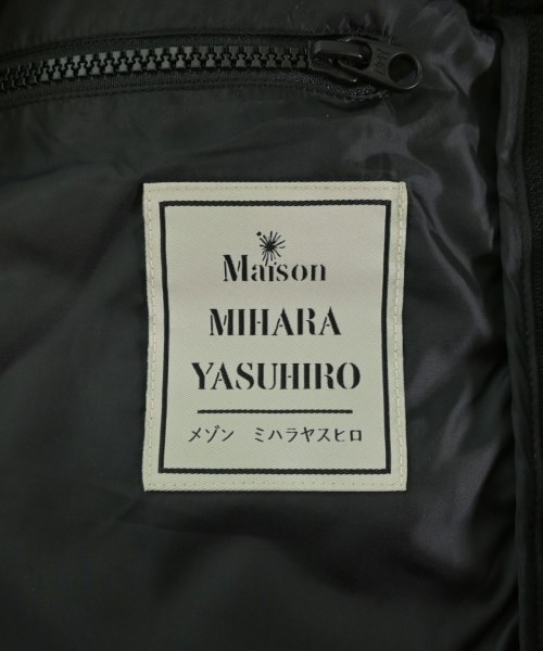 Maison MIHARA YASUHIRO（メゾンミハラヤスヒロ）ダウンジャケット/ダウンベスト 黒 サイズ:44(S位) メンズ/2200703063021