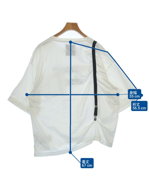 Maison MIHARA YASUHIRO（メゾンミハラヤスヒロ）Tシャツ・カットソー 白 サイズ:48(L位) メンズ/2200705657013