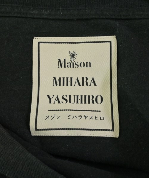 Maison MIHARA YASUHIRO（メゾンミハラヤスヒロ）Tシャツ・カットソー 黒 サイズ:48(L位) メンズ/2200706326017