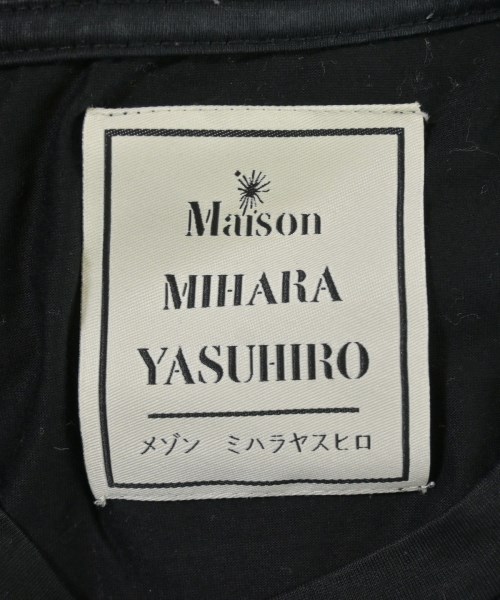 Maison MIHARA YASUHIRO（メゾンミハラヤスヒロ）Tシャツ・カットソー 黒 サイズ:46(M位) メンズ/2200662830146