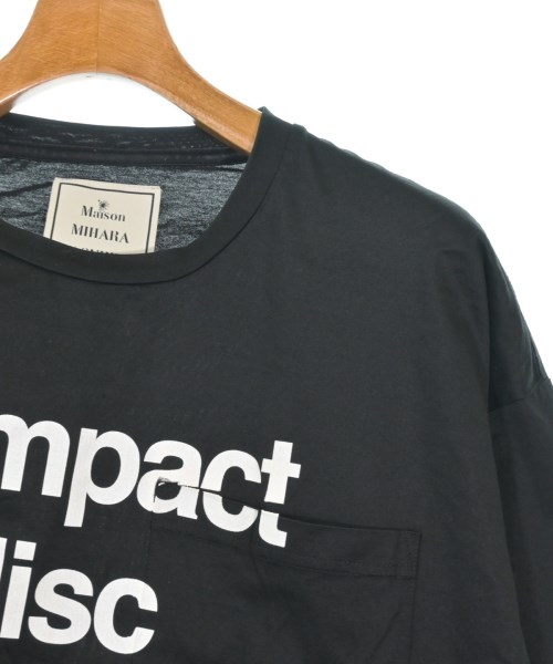 Maison MIHARA YASUHIRO（メゾンミハラヤスヒロ）Tシャツ・カットソー 黒 サイズ:46(M位) メンズ/2200662830146