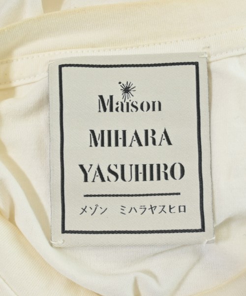 Maison MIHARA YASUHIRO（メゾンミハラヤスヒロ）Tシャツ・カットソー 白 サイズ:44(S位) メンズ/2200662830245