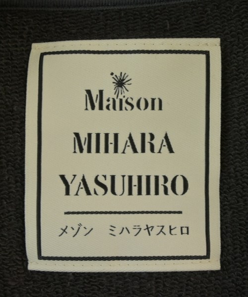Maison MIHARA YASUHIRO（メゾンミハラヤスヒロ）スウェット 黒 サイズ:44(S位) メンズ/2200666118035