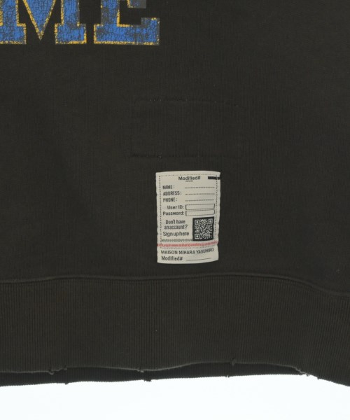 Maison MIHARA YASUHIRO（メゾンミハラヤスヒロ）スウェット 黒 サイズ:44(S位) メンズ/2200666118035