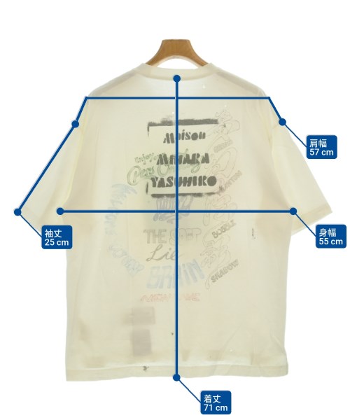 Maison MIHARA YASUHIRO（メゾンミハラヤスヒロ）Tシャツ・カットソー 白 サイズ:46(M位) メンズ/2200666862068