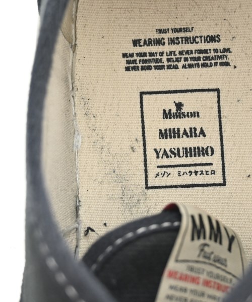 Maison MIHARA YASUHIRO（メゾンミハラヤスヒロ）スニーカー 黒 サイズ:EU39(24cm位) レディース/2200670272013