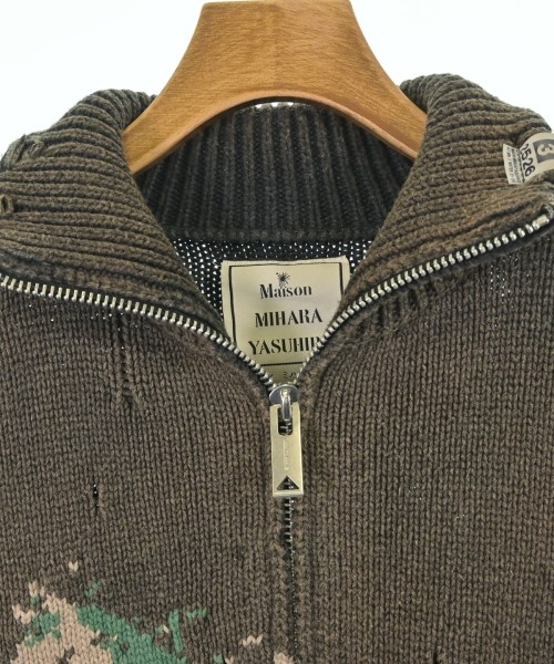 Maison MIHARA YASUHIRO（メゾンミハラヤスヒロ）カーディガン 茶 サイズ:48(L位) メンズ/2200220946012