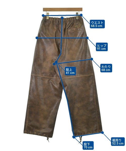 Maison MIHARA YASUHIRO（メゾンミハラヤスヒロ）その他 茶 サイズ:44(S位) メンズ/2200671057039