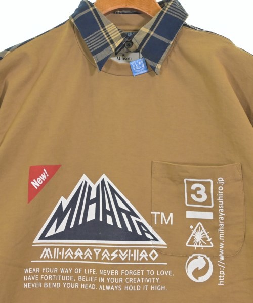 Maison MIHARA YASUHIRO（メゾンミハラヤスヒロ）Tシャツ・カットソー ベージュ サイズ:46(M位) メンズ/2200719836039