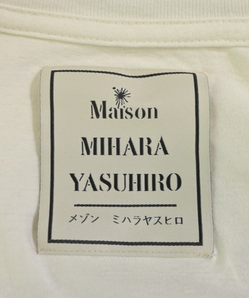 Maison MIHARA YASUHIRO（メゾンミハラヤスヒロ）Tシャツ・カットソー 白 サイズ:48(L位) メンズ/2200719852077