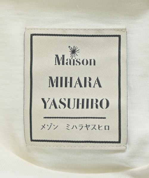 Maison MIHARA YASUHIRO（メゾンミハラヤスヒロ）Tシャツ・カットソー 白 サイズ:48(L位) メンズ/2200721609010