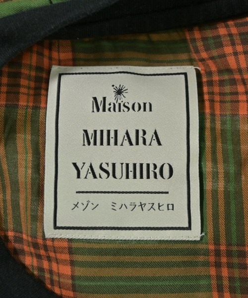 Maison MIHARA YASUHIRO（メゾンミハラヤスヒロ）Tシャツ・カットソー 黒 サイズ:44(S位) メンズ/2200721893075