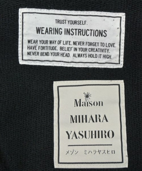 Maison MIHARA YASUHIRO（メゾンミハラヤスヒロ）スウェットパンツ 黒 サイズ:48(L位) メンズ/2200683542042