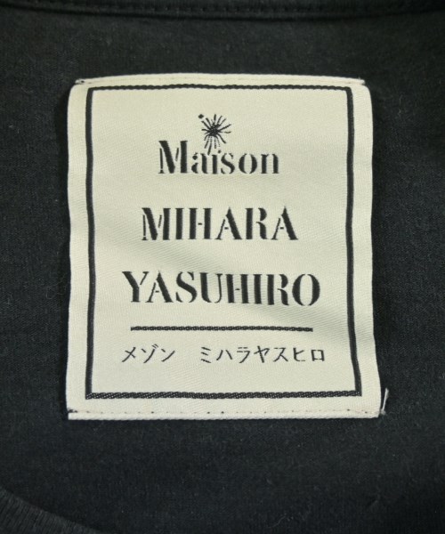Maison MIHARA YASUHIRO（メゾンミハラヤスヒロ）Tシャツ・カットソー 黒 サイズ:48(L位) メンズ/2200685203170