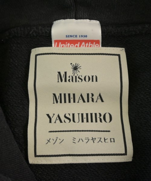 Maison MIHARA YASUHIRO（メゾンミハラヤスヒロ）パーカー 黒 サイズ:48(L位) メンズ/2200688367114