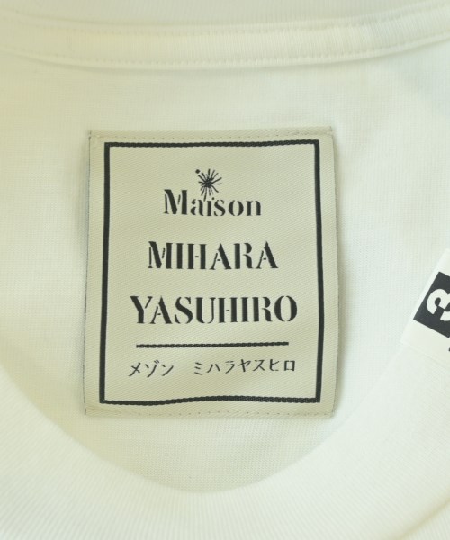 Maison MIHARA YASUHIRO（メゾンミハラヤスヒロ）Tシャツ・カットソー 白 サイズ:44(S位) メンズ/2200689329043