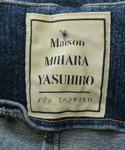 Maison MIHARA YASUHIRO（メゾンミハラヤスヒロ）デニムパンツ 紺 サイズ:38(M位) レディース/2200610528026