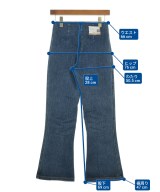 Maison MIHARA YASUHIRO（メゾンミハラヤスヒロ）デニムパンツ 紺 サイズ:38(M位) レディース/2200610528026