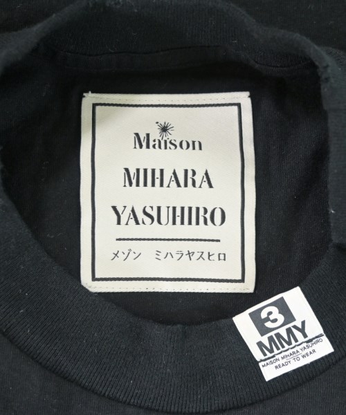 Maison MIHARA YASUHIRO（メゾンミハラヤスヒロ）Tシャツ・カットソー 黒 サイズ:36(S位) レディース/2200618263011