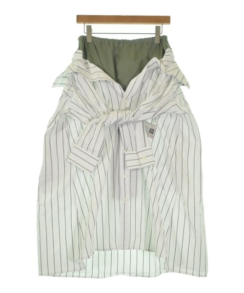 Maison MIHARA YASUHIRO(メゾンミハラヤスヒロ)ロング・マキシ丈スカート 白 サイズ:38(M位)/2200660566030