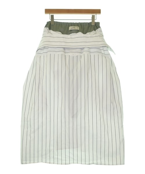 Maison MIHARA YASUHIRO（メゾンミハラヤスヒロ）ロング・マキシ丈スカート 白 サイズ:38(M位) レディース/2200660566030