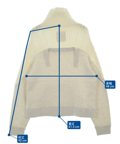 Maison MIHARA YASUHIRO（メゾンミハラヤスヒロ）スウェット グレー サイズ:F レディース/2200633291525