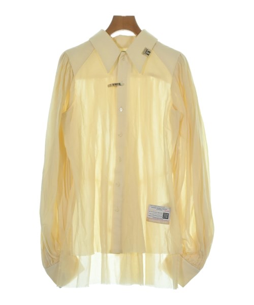 Maison MIHARA YASUHIRO(メゾンミハラヤスヒロ)カジュアルシャツ 黄 サイズ:38(M位)/2200666598028