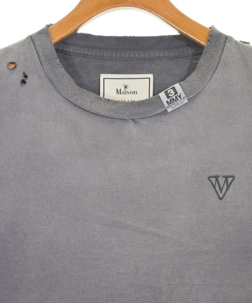 Maison MIHARA YASUHIRO（メゾンミハラヤスヒロ）Tシャツ・カットソー グレー サイズ:38(M位) レディース/2200720346169