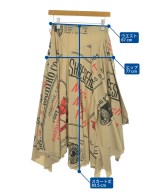 Maison MIHARA YASUHIRO（メゾンミハラヤスヒロ）ロング・マキシ丈スカート ベージュ サイズ:38(M位) レディース/2200686106050
