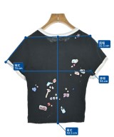 Maison MIHARA YASUHIRO（メゾンミハラヤスヒロ）Tシャツ・カットソー 黒 サイズ:36(S位) レディース/2200690326031