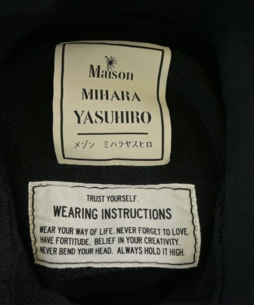 Maison MIHARA YASUHIRO（メゾンミハラヤスヒロ）スウェット 黒 サイズ:38(M位) レディース/2200691968018