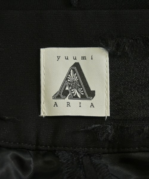 Yuumi ARIA（ユウミアリア）スラックス 黒 サイズ:38(M位) レディース/2200623139073
