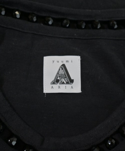 Yuumi ARIA（ユウミアリア）Tシャツ・カットソー 黒 サイズ:F レディース/2200623139080