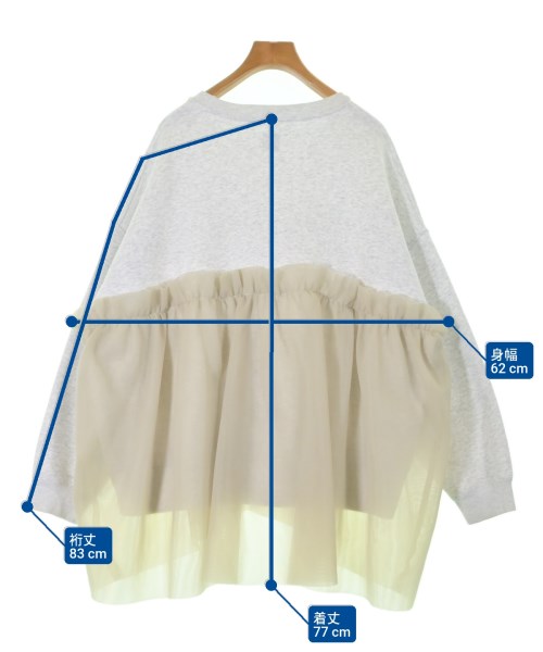 Yuumi ARIA（ユウミアリア）スウェット グレー サイズ:F レディース/2200644384018