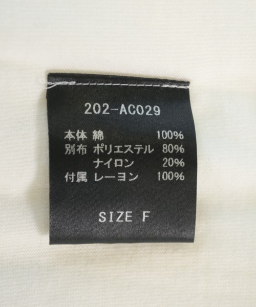 Yuumi ARIA（ユウミアリア）Tシャツ・カットソー 白 サイズ:F レディース/2200718013134