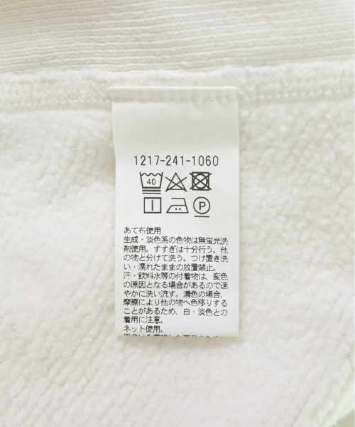 H BEAUTY&YOUTH（エイチビューティーアンドユース）スウェット 白 サイズ:L メンズ/2200520261082