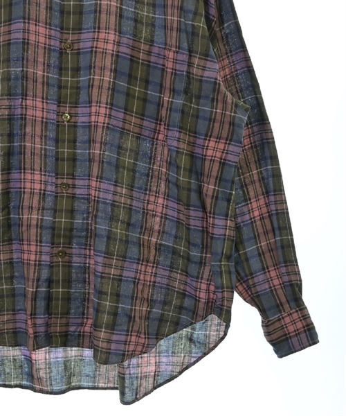 H BEAUTY&YOUTH（エイチビューティーアンドユース）カジュアルシャツ 緑 サイズ:S メンズ/2200497549565