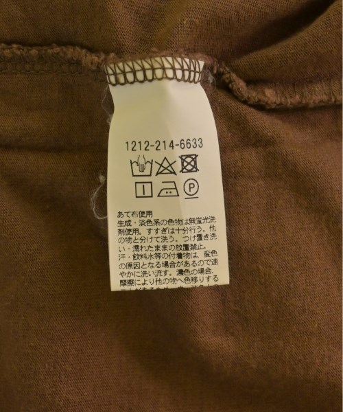 H BEAUTY&YOUTH（エイチビューティーアンドユース）Tシャツ・カットソー 茶 サイズ:L メンズ/2200499106070