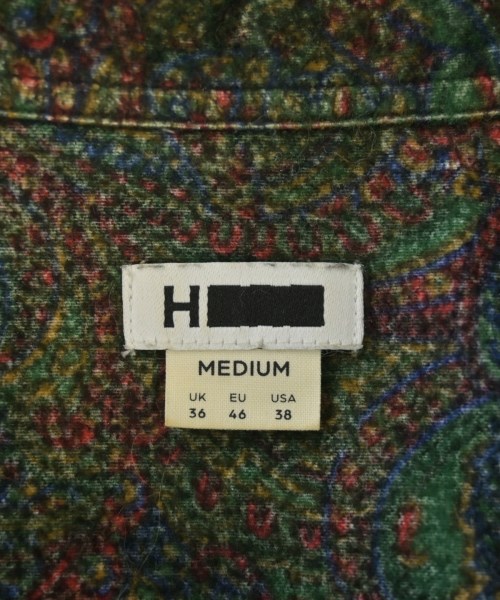 H BEAUTY&YOUTH（エイチビューティーアンドユース）カジュアルシャツ カーキ サイズ:M メンズ/2200636691025