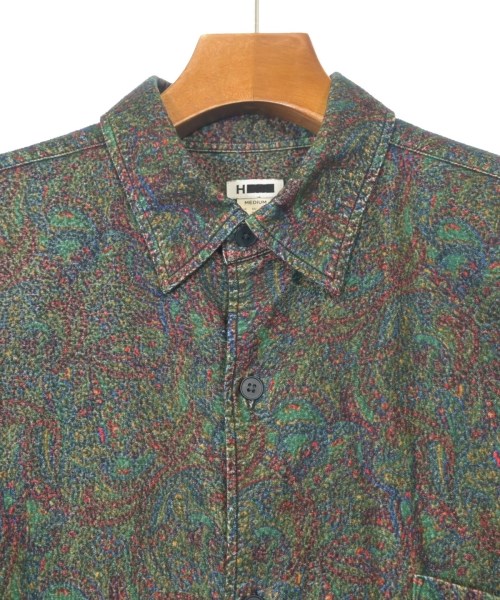 H BEAUTY&YOUTH（エイチビューティーアンドユース）カジュアルシャツ カーキ サイズ:M メンズ/2200636691025