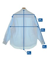 H BEAUTY&YOUTH（エイチビューティーアンドユース）カジュアルシャツ 青 サイズ:L メンズ/2200638647051