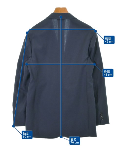 H BEAUTY&YOUTH（エイチビューティーアンドユース）テーラードジャケット 紺 サイズ:S メンズ/2200625368068