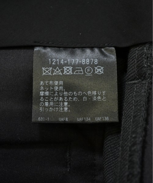 H BEAUTY&YOUTH（エイチビューティーアンドユース）スラックス 黒 サイズ:M メンズ/2200542764035