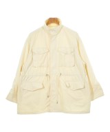 H BEAUTY&YOUTH（エイチビューティーアンドユース）ミリタリーブルゾン 白 サイズ:M メンズ/2200622126029