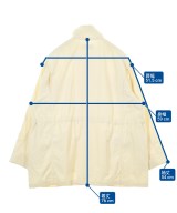 H BEAUTY&YOUTH（エイチビューティーアンドユース）ミリタリーブルゾン 白 サイズ:M メンズ/2200622126029