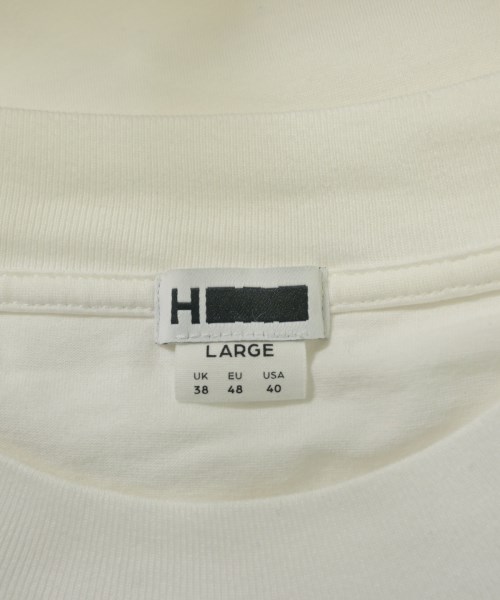 H BEAUTY&YOUTH（エイチビューティーアンドユース）Tシャツ・カットソー 白 サイズ:L メンズ/2200614675184