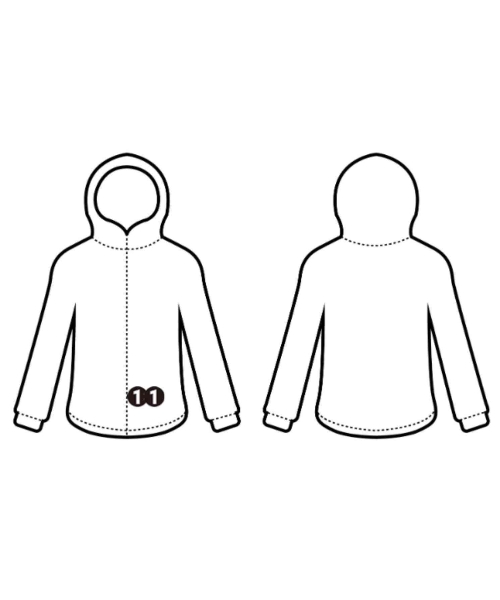 H BEAUTY&YOUTH（エイチビューティーアンドユース）パーカー 青 サイズ:M メンズ/2200628304094