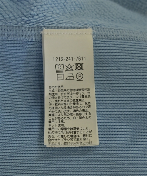 H BEAUTY&YOUTH（エイチビューティーアンドユース）パーカー 青 サイズ:M メンズ/2200628304094